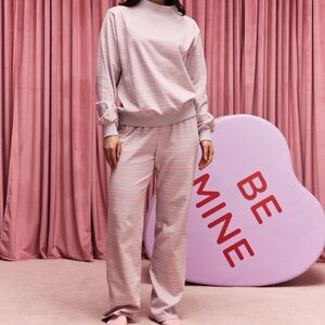 Parke Lavender Stripped Pants